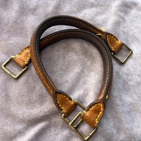 Louis Vuitton Vanchetta Leather Keepall Speedy Strap Replacement Set t12 - Picture 5 of 8